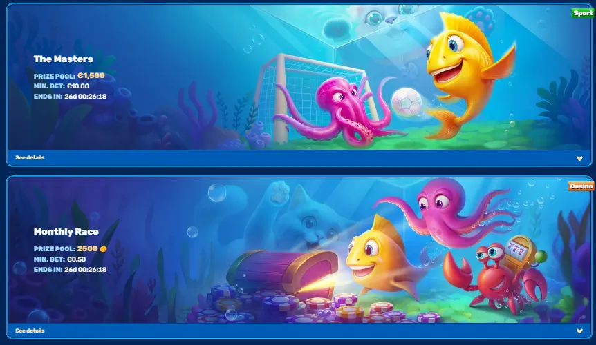 spinfin casino tournaments