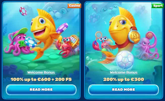 spinfin casino welcome